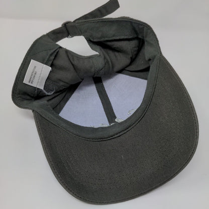 Cabela's Slideback Hat Green One Size Adjustable Embroidered 6 Panel Cotton