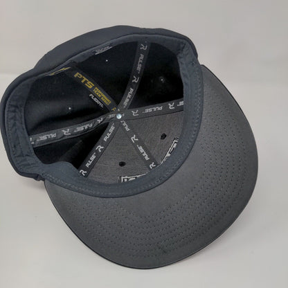 Eaton Towing Fitted Hat Black S/M Flexfit PTS Performance Team Series Richardson