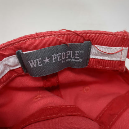 We People Pink Baseball Cap One Size Beach Life Patch Slideback Hat Flip Flops