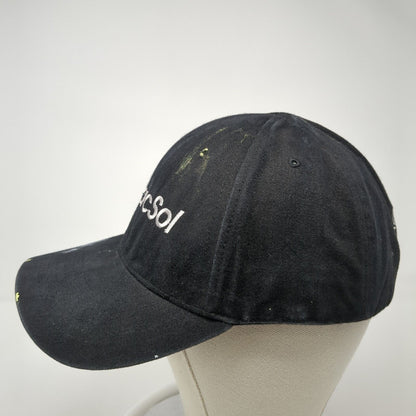 TacSol Tactical Solutions Strapback Hat Black One Size Adjustable Shasta Wear