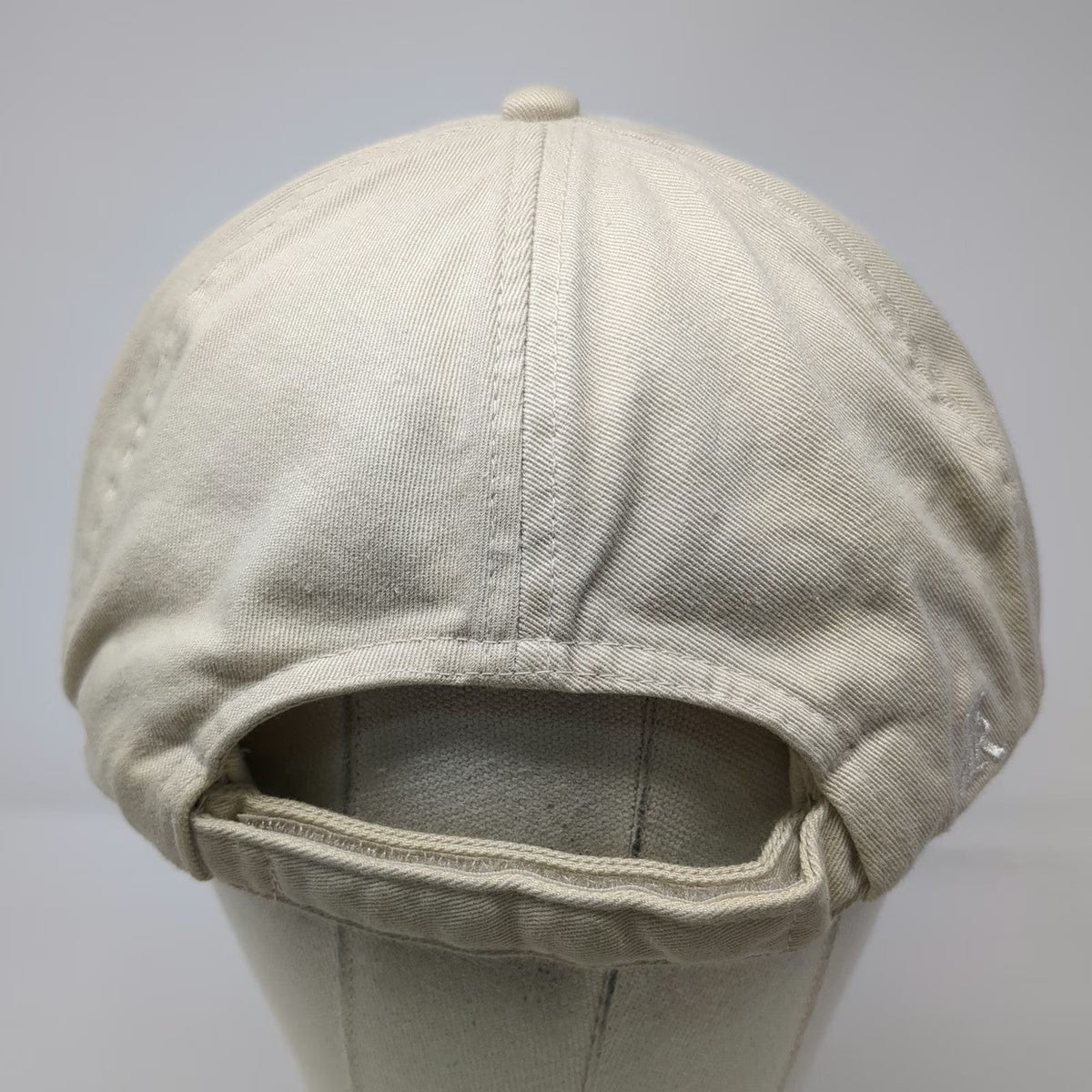Royal Baseball Cap Beige Blue Black One Size Donjon Marine Compass Logo Hat