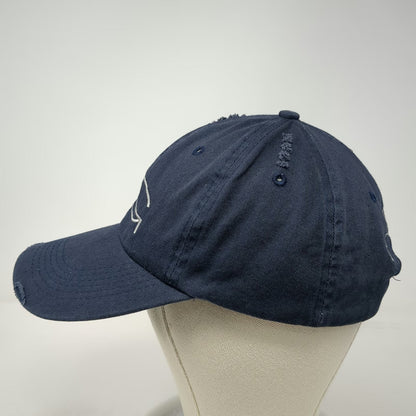 Gansevoort Baseball Cap Blue One Size Strapback Meatpacking NYC Embroidered Hat