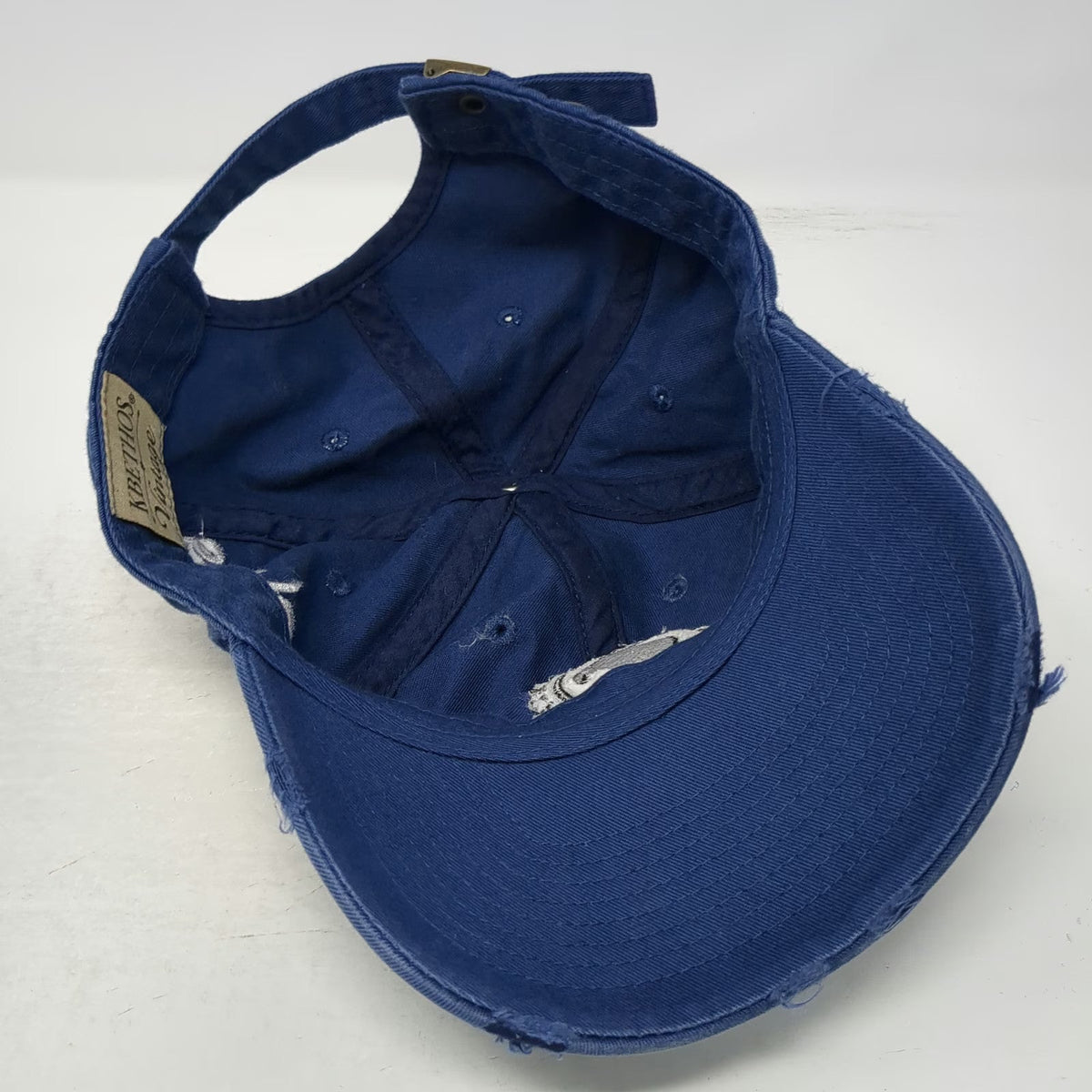 KBETHOS Blue Baseball Cap One Size Rolles Gracie Eagle Embroidered Cotton Hat