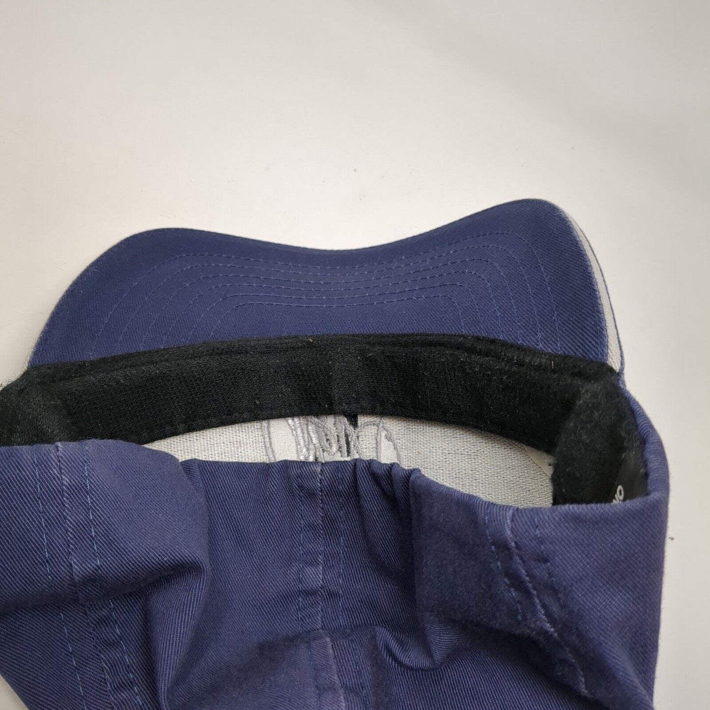 O'Neill Fitted Hat Blue OSFA Perfect Fit Embroidered Vented Holes 6 Panel