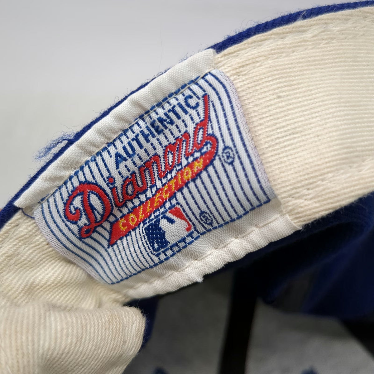 Los Angeles Dodgers MLB New Era Cap Blue 6 5/8 Diamond Collection USA Vintage