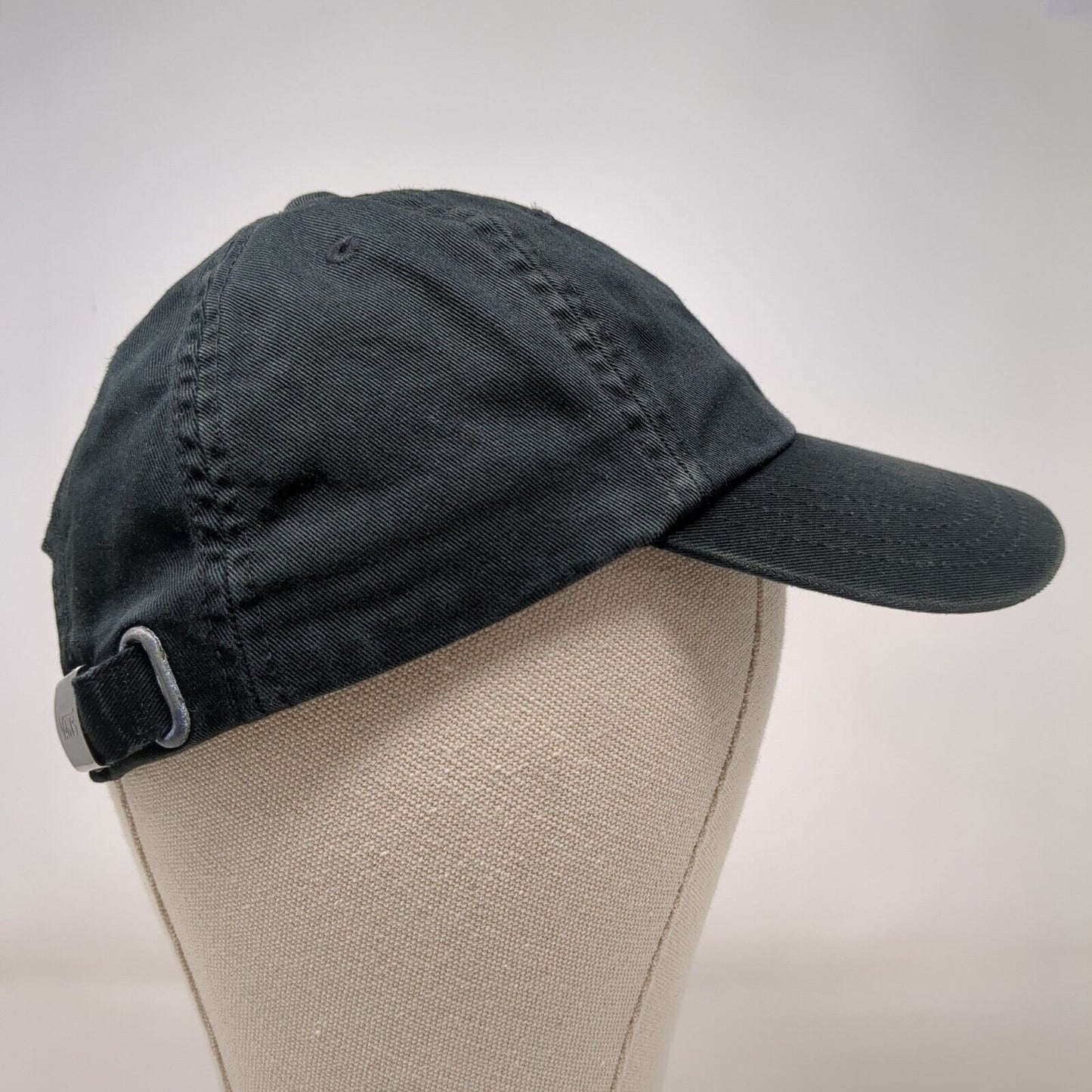 Vans Off The Wall Slideback Hat Black OSFA Embroidered Adjustable