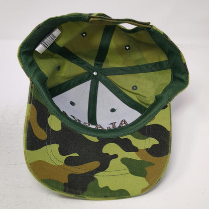 Alaska Gear Baseball Cap Green Camo One Size Embroidered Last Frontier Hat