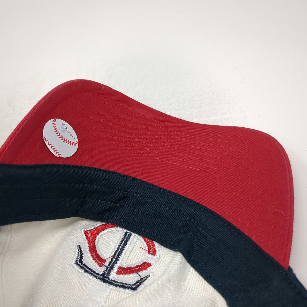 '47 Baseball Cap Blue White Red OSFM MLB Minnesota Twins TC Logo Slideback Hat