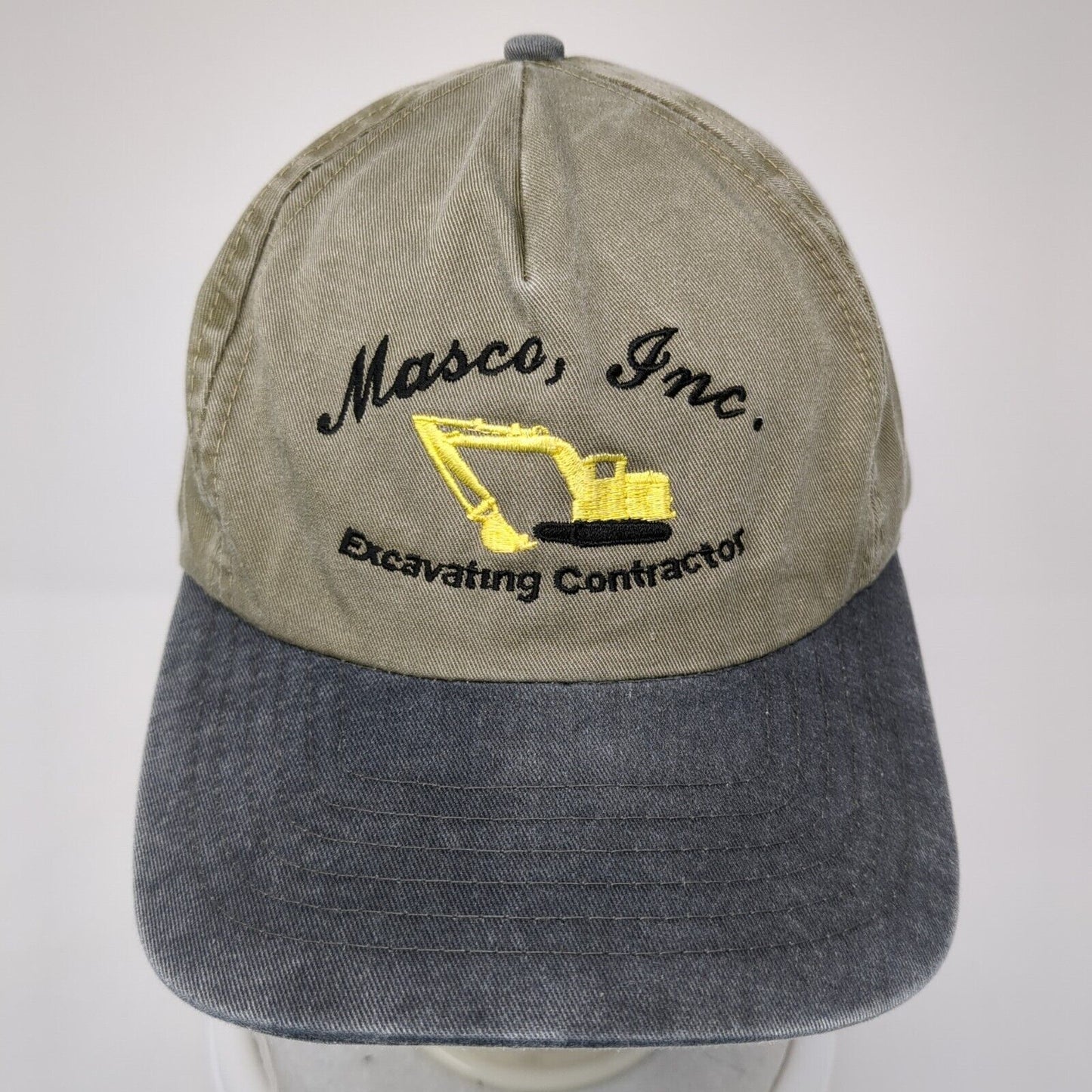 Masco Inc. Excavating Contractor Slideback Hat Multicolor One Size