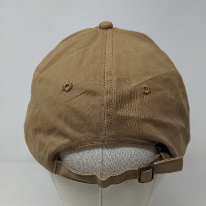 Cabela's Club Men's Slideback Hat Tan Adjustable Embroidered Logo