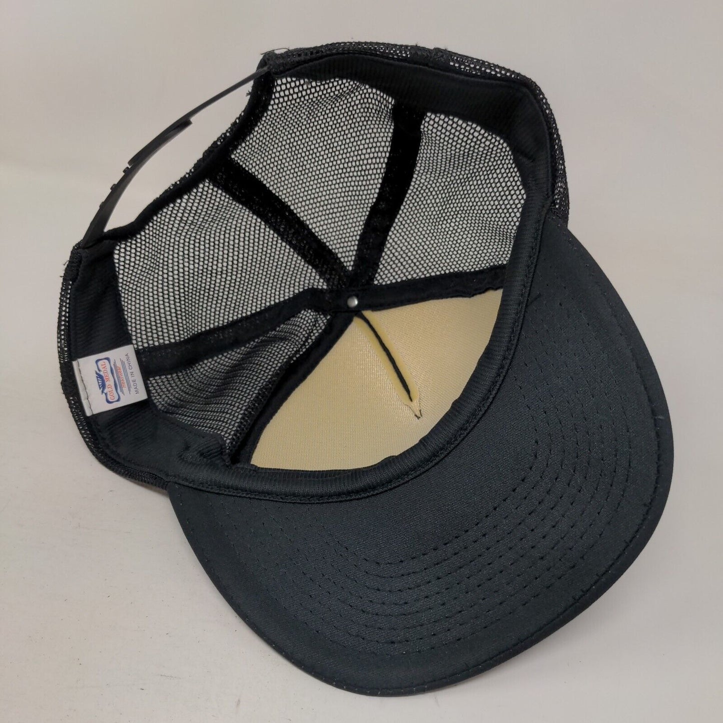 Elvis Presley Snapback Trucker Hat Black One Size Adjustable Mesh Back Rope