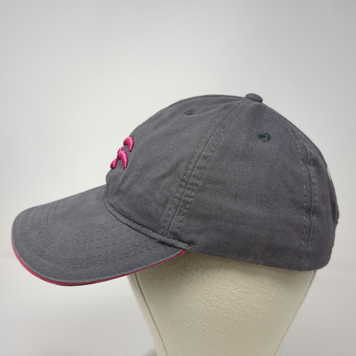 Swift Transportation Baseball Cap Gray Pink One Size Go Further Go Faster Hat