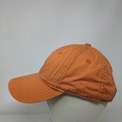 Tommy Hilfiger Slideback Hat Brownish-Orange One Size Embroidered 6 Panel