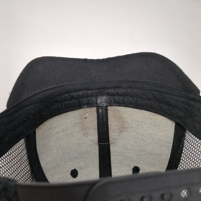 Never Loose Your Way Snapback Trucker Hat Black OSFA Adjustable Mesh Back