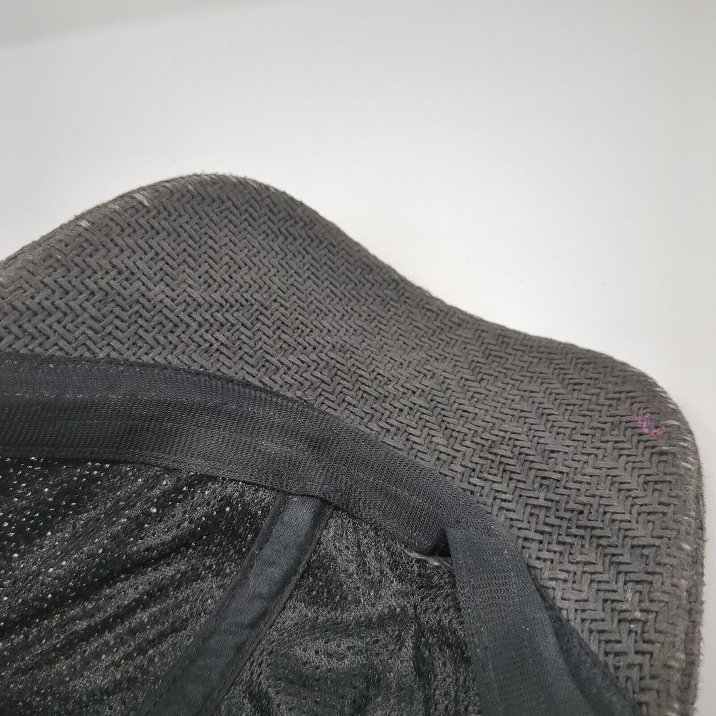 Unbranded Paper Trucker Hat Gray One Size Adjustable Mesh Back Blank