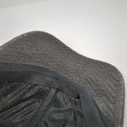 Unbranded Paper Trucker Hat Gray One Size Adjustable Mesh Back Blank