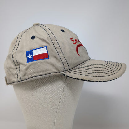 Outdoor Cap Baseball Cap Beige One Size ExxonMobil Texas US Flag Inspection Hat