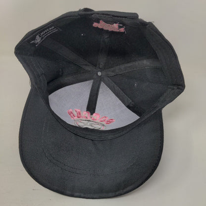 Soccer Mom Strapback Hat Black One Size Embroidered Adjustable Blackhawk