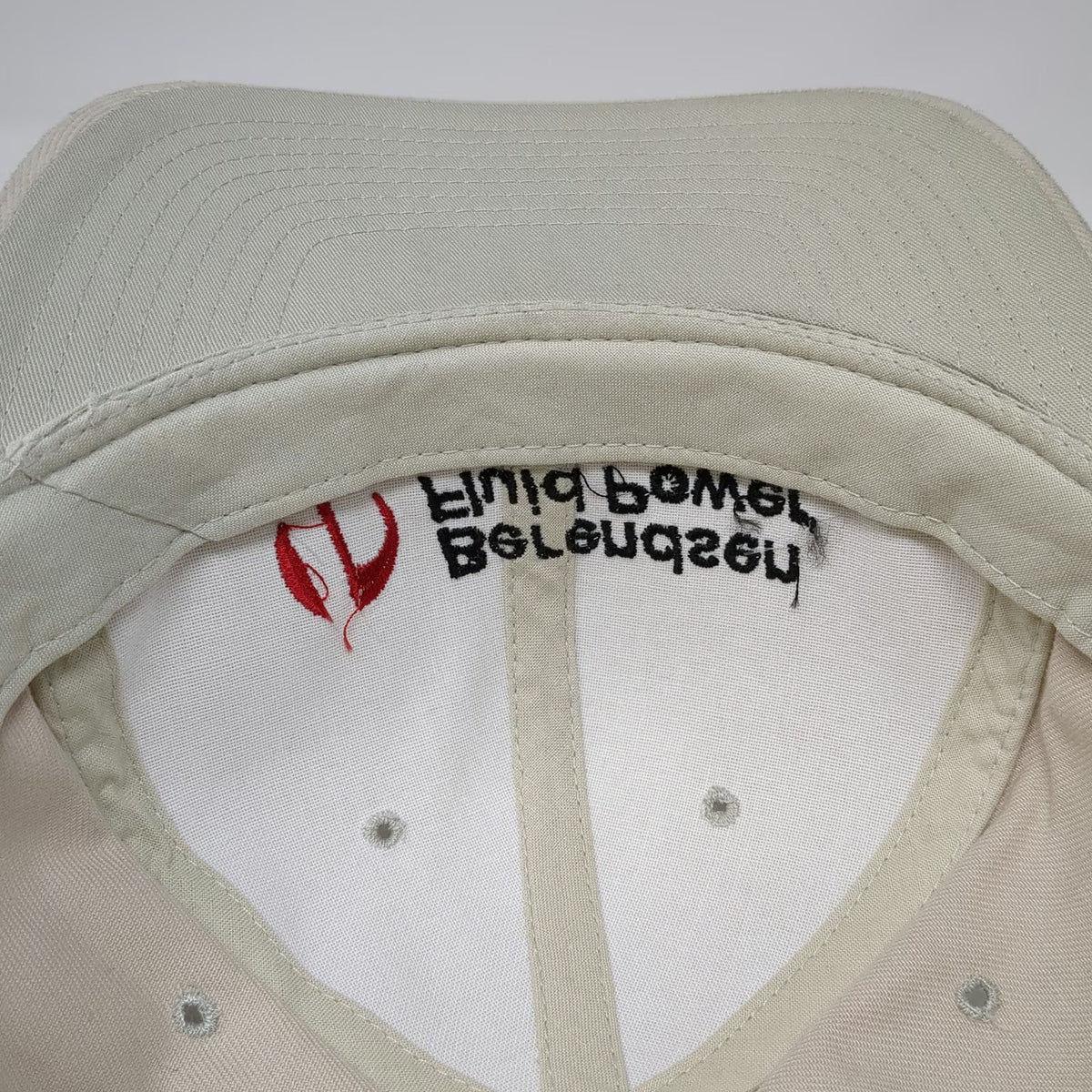Yupoong Baseball Cap Beige One Size Berendsen Fluid Power Strapback Hat Cotton