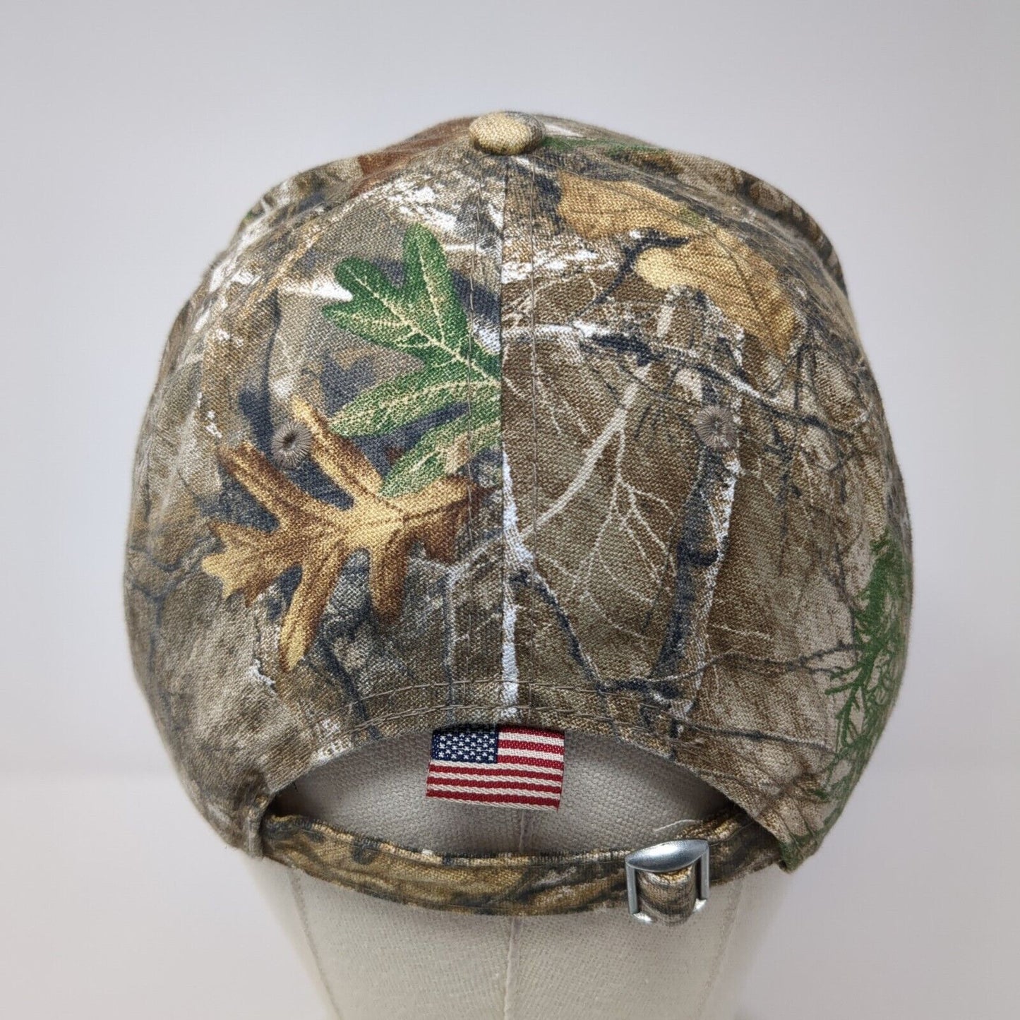 CES Industrial Solutions Network Slideback Hat Camo One Size USA Flag