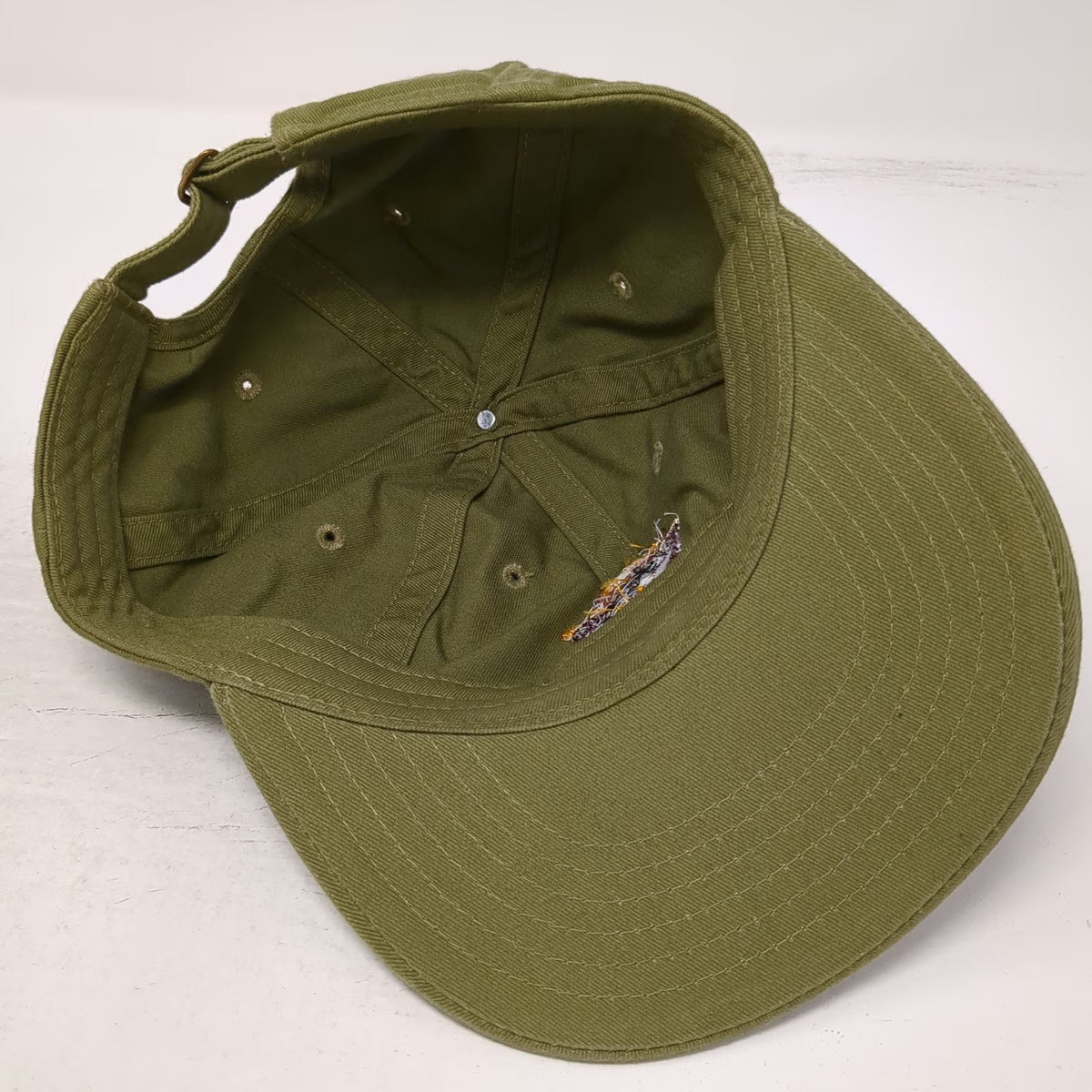 Baseball Cap Green One Size Smokey Bear Only You Hat Slideback US Forest Service