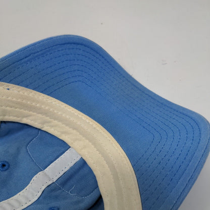 Salt Life Adventure Seas Division Trucker Hat Blue OSFM Embroidered Mesh Back