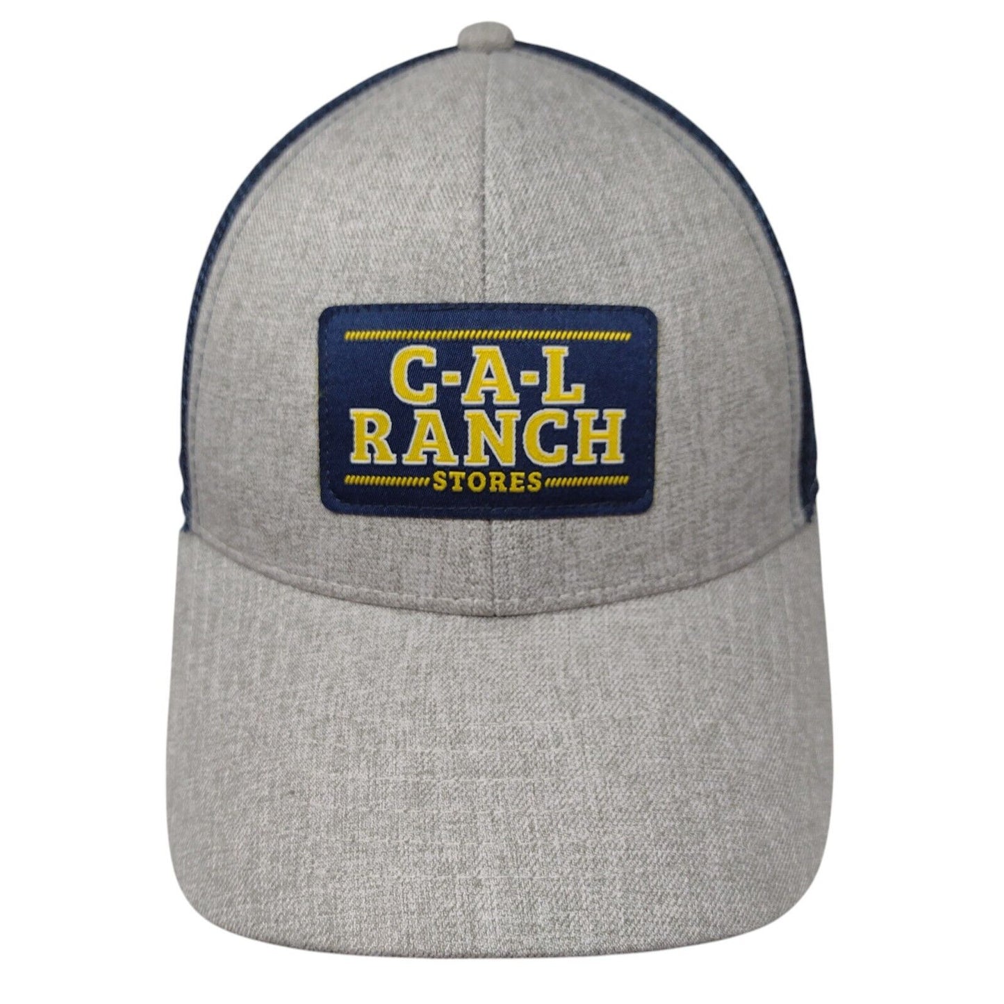 C-A-L Ranch Stores Patch Snapback Trucker Hat Multi OSFA Mesh Back