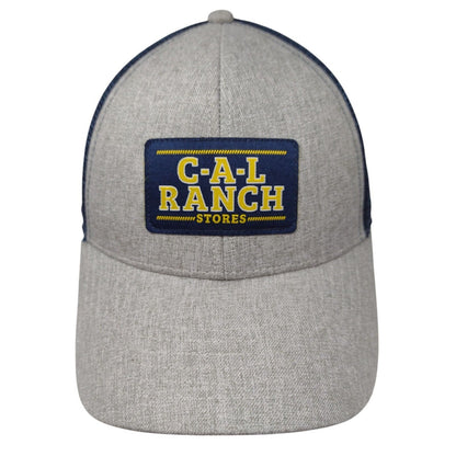 C-A-L Ranch Stores Patch Snapback Trucker Hat Multi OSFA Mesh Back
