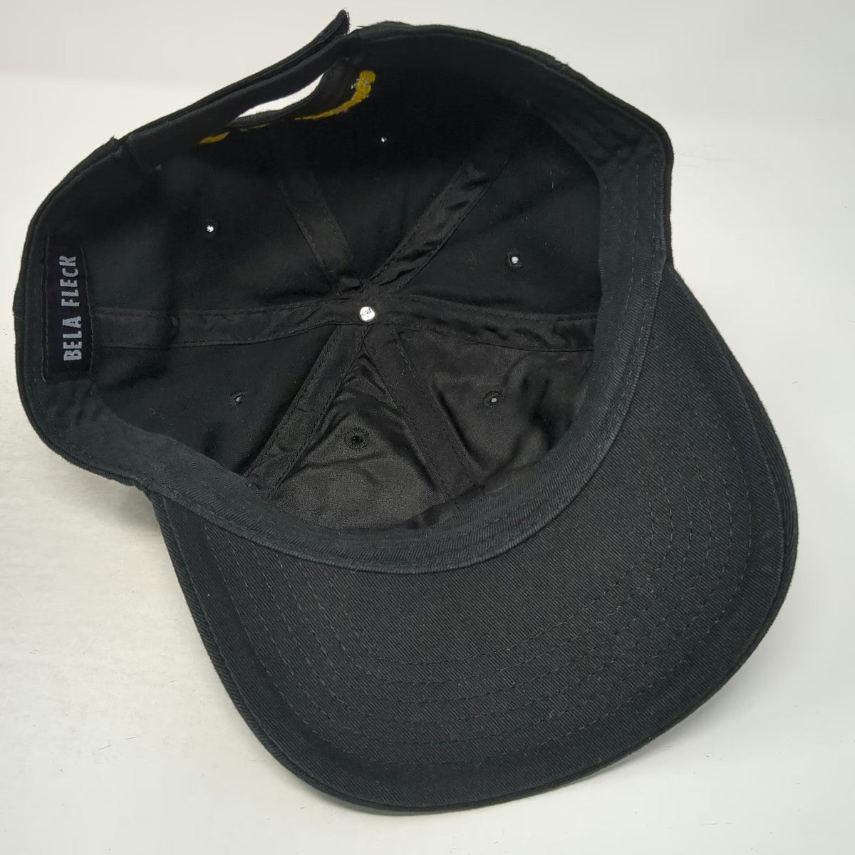 Bela Fleck Baseball Cap Black One Size Flecktones Band Music Space Earth Hat