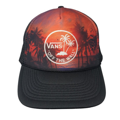 Vans Off The Wall Snapback Trucker Hat Multicolor OS Adjustable Mesh Back Otto