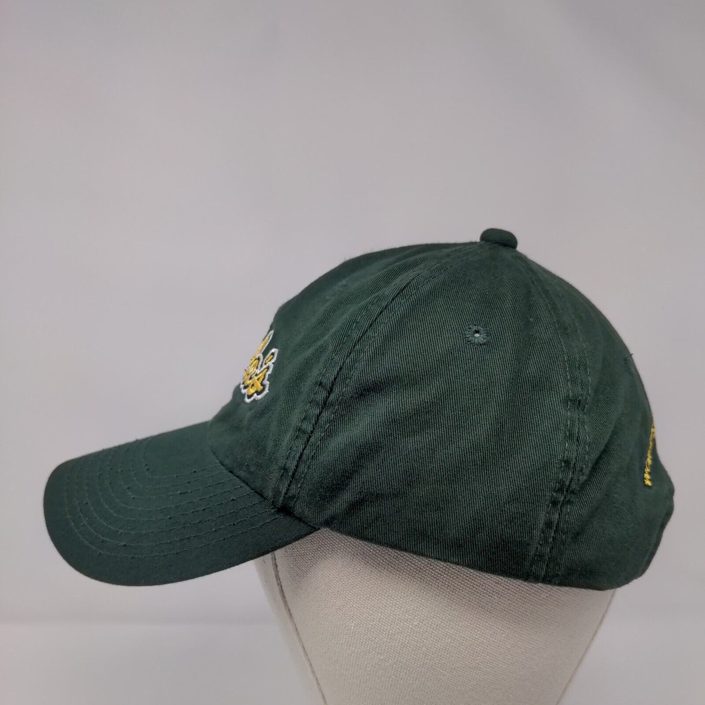 Cabela's Slideback Hat Green OSFA Adjustable Embroidered Vent Holes