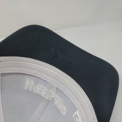 Westland Snapback Trucker Hat Black OS Adjustable Mesh Back Pacific Headwear