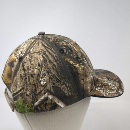 Cap America Brown Baseball Cap One Size Flygt Xylem Logo Realtree Camo Hat