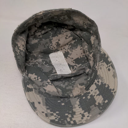 Unbranded Cadet Army Cap Hat Camo One Size ACU Patrol Combat Blank