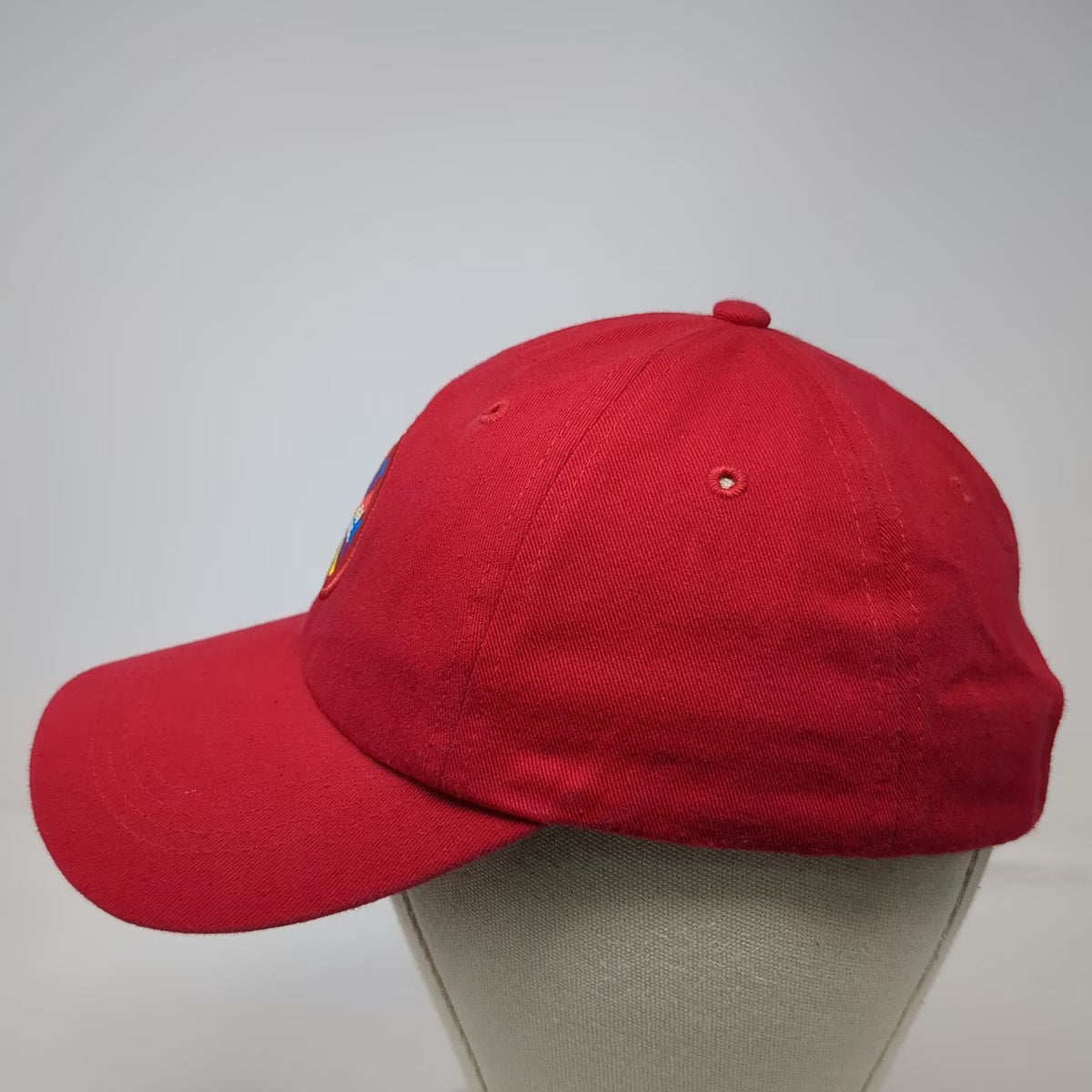 Wheel of Fortune Live! Red Baseball Cap One Size Slideback Cotton Hat Adjustable