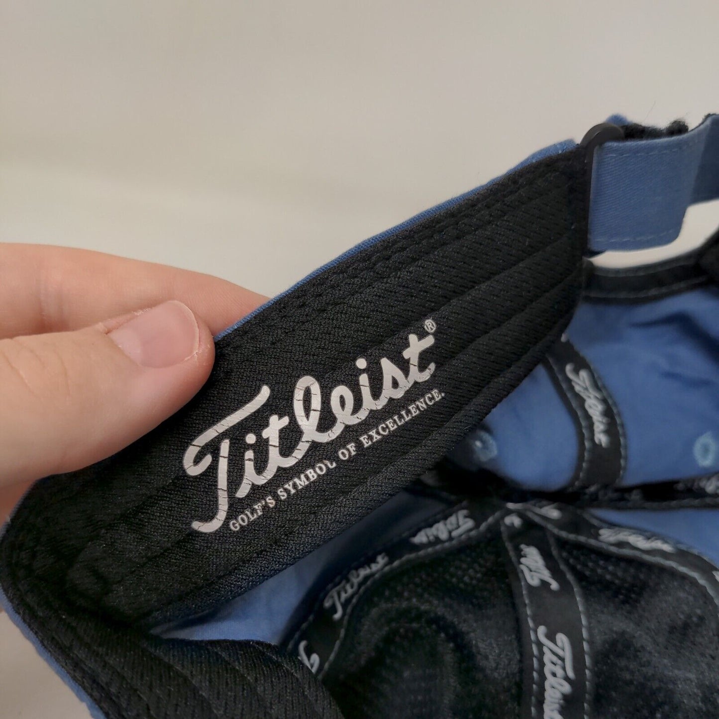 Titleist BHCC Strapback Golf Hat Blue One Size Embroidered 6 Panel
