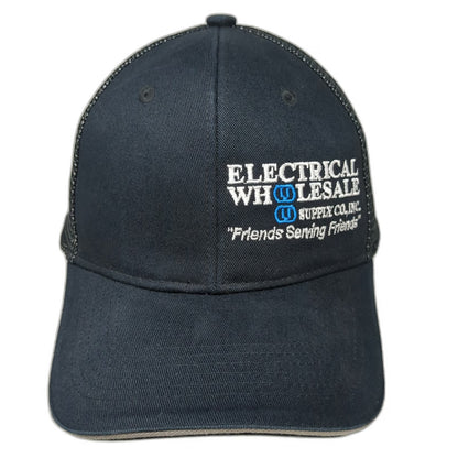 Port Authority Electrical Wholesale Supply Trucker Hat Black One Size Snapback