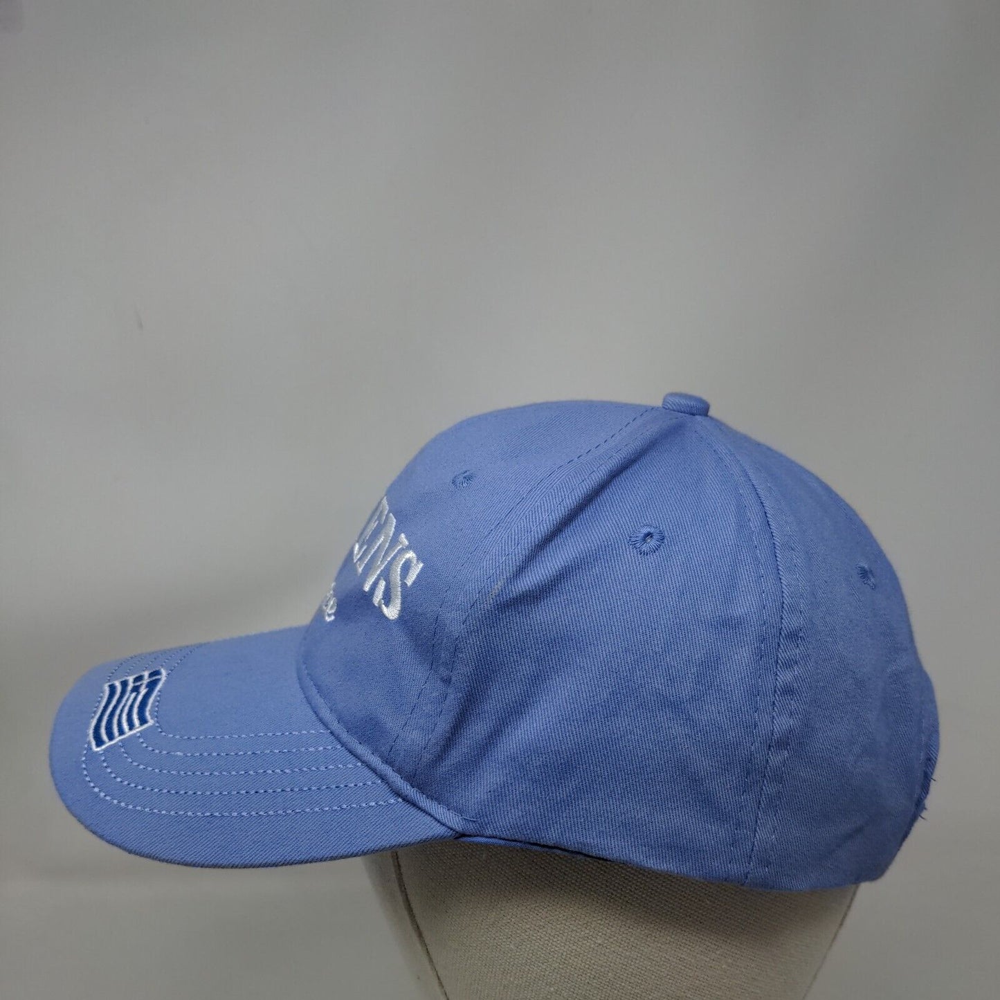 Athens Greece Strapback Hat Blue 58cm Adjustable Embroidered Patriotic 6 Panel