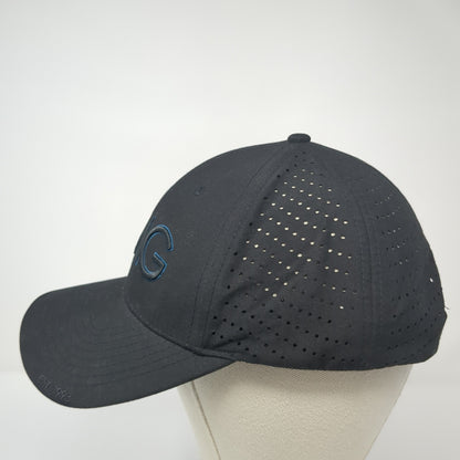 CMG Ecetnene Snapback Hat Black One Size Adjustable Laser Cut Outdoor