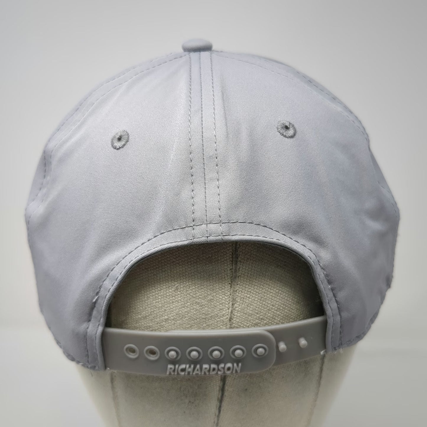Richardson 5 Panel Gray Hat One Size Snapback Rope Southcoast Chamber Knot