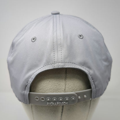 Richardson 5 Panel Gray Hat One Size Snapback Rope Southcoast Chamber Knot