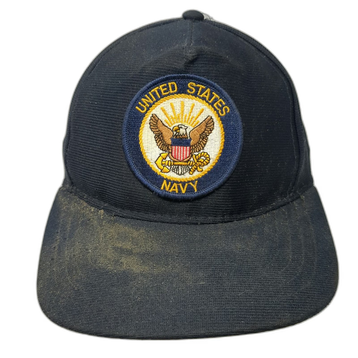 Eagle Crest US Navy Hat 5 Panel Blue One Size United States Military Snapback