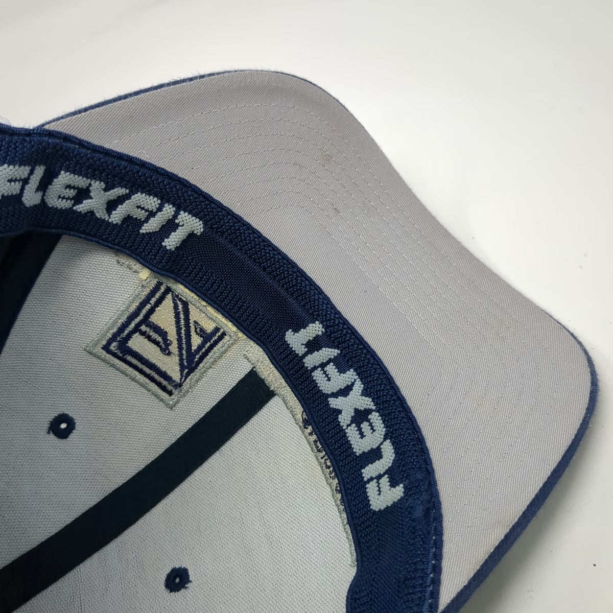 Port Authority Baseball Cap Blue XL Flexfit FA Engineering Logo Stretch Hat