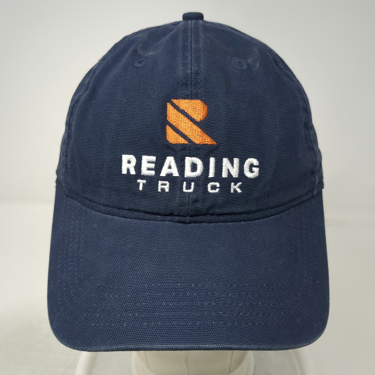 Carhartt Baseball Cap Blue One Size Reading Truck Logo Strapback Adjustable Hat