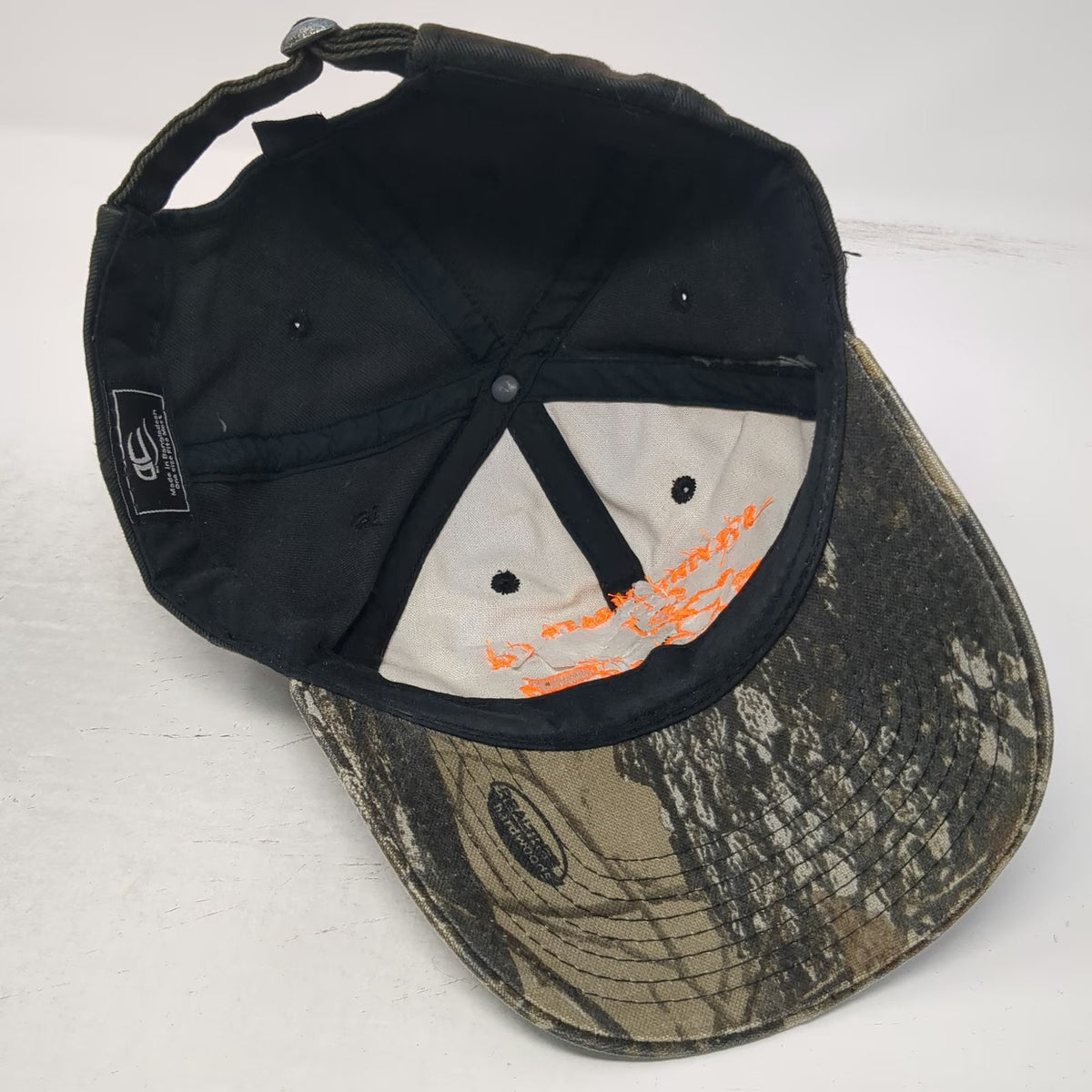OC Steving Meats Kersey Colorado Hat Baseball Cap Black Camo One Size Realtree