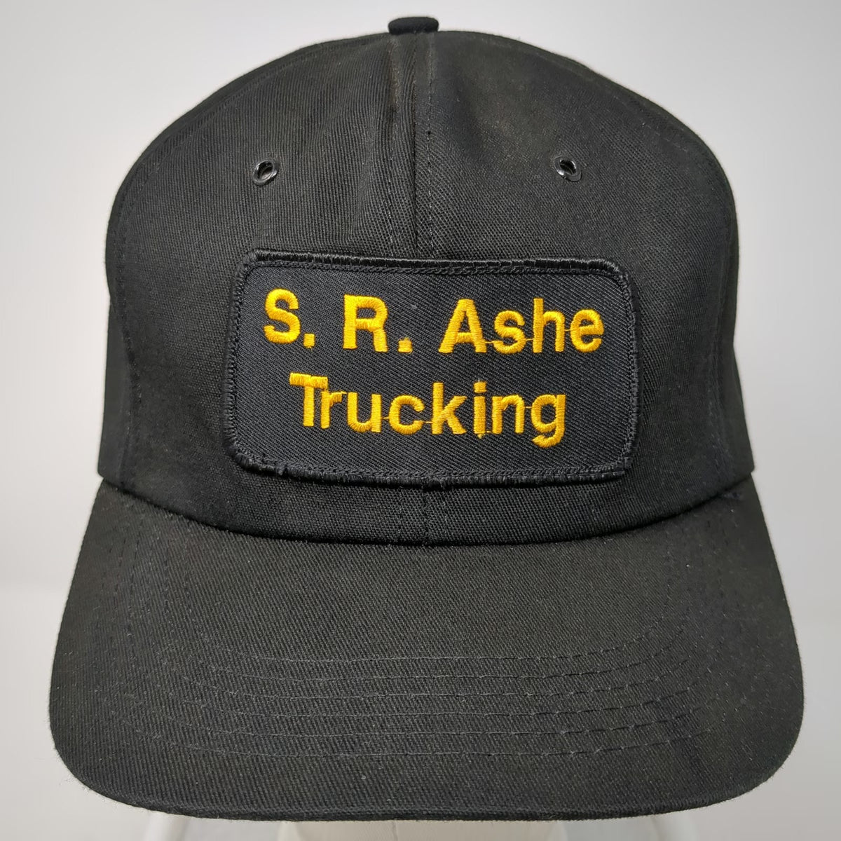 CYRK Snapback Hat Black One Size S. R. Ashe Trucking Made in USA Workwear