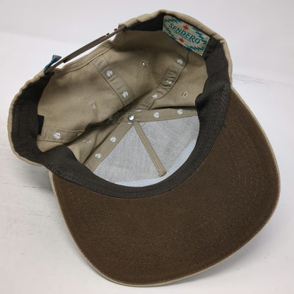 Sendero Provisions Co. 5 Panel Brown Hat One Size Rattlesnake West Snapback