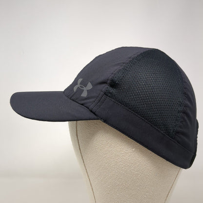 Under Armour Women's Strapback Hat Black OSFA Adjustable Solid Mesh