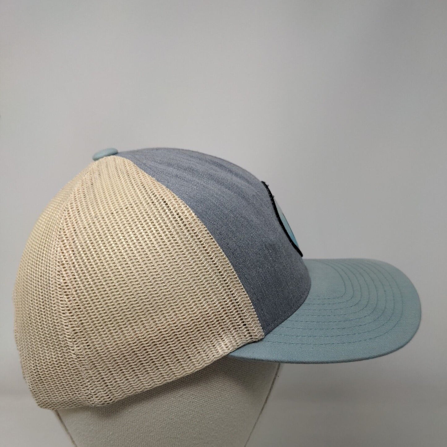 Fish Snapback Trucker Hat Multicolor OS Adjustable Mesh Back Pacific Headwear