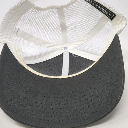 Richardson Trucker Hat Gray S CDA National Mesh Back Snapback 115 Small